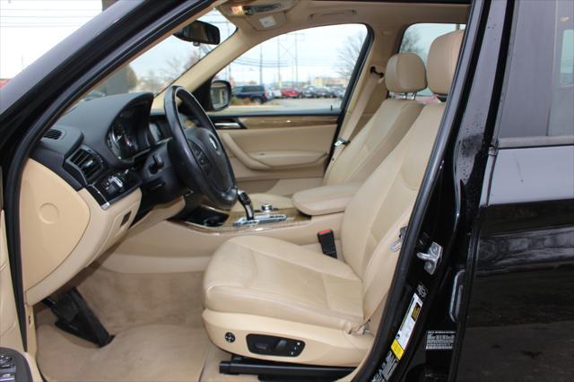 used 2014 BMW X3 car, priced at $8,995