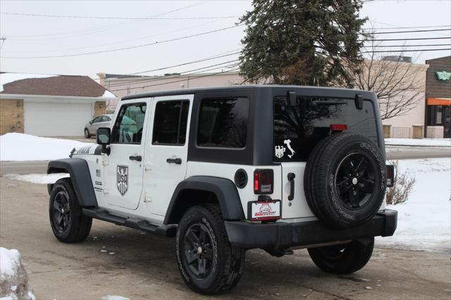 used 2016 Jeep Wrangler Unlimited car, priced at $18,495