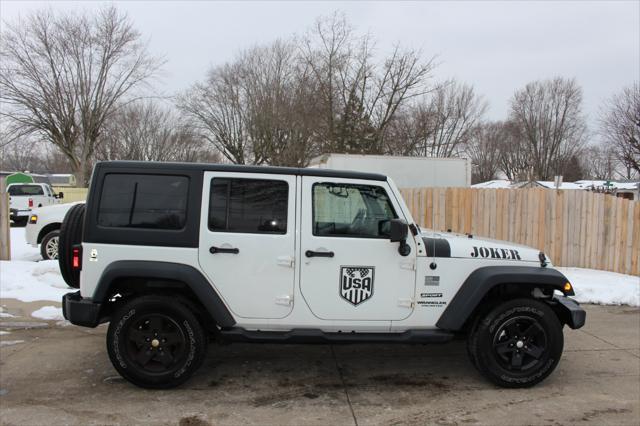 used 2016 Jeep Wrangler Unlimited car, priced at $18,495