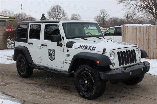 used 2016 Jeep Wrangler Unlimited car, priced at $18,495