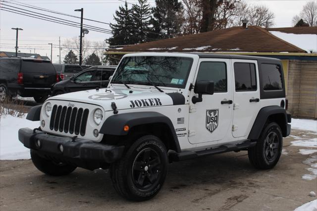 used 2016 Jeep Wrangler Unlimited car, priced at $18,495