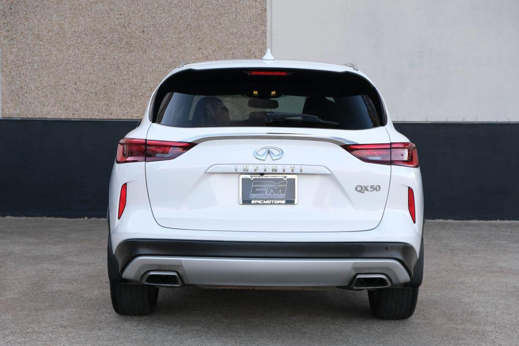 used 2021 INFINITI QX50 car, priced at $20,990
