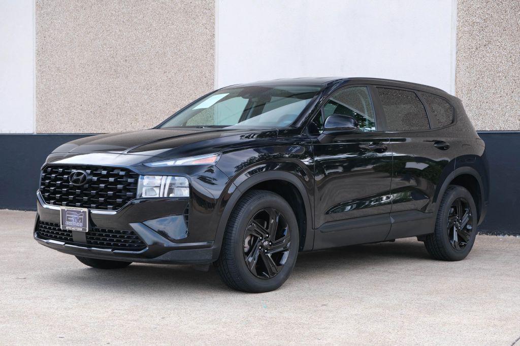 used 2021 Hyundai Santa Fe car, priced at $17,990