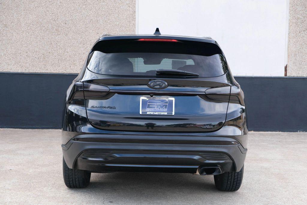 used 2021 Hyundai Santa Fe car, priced at $17,990