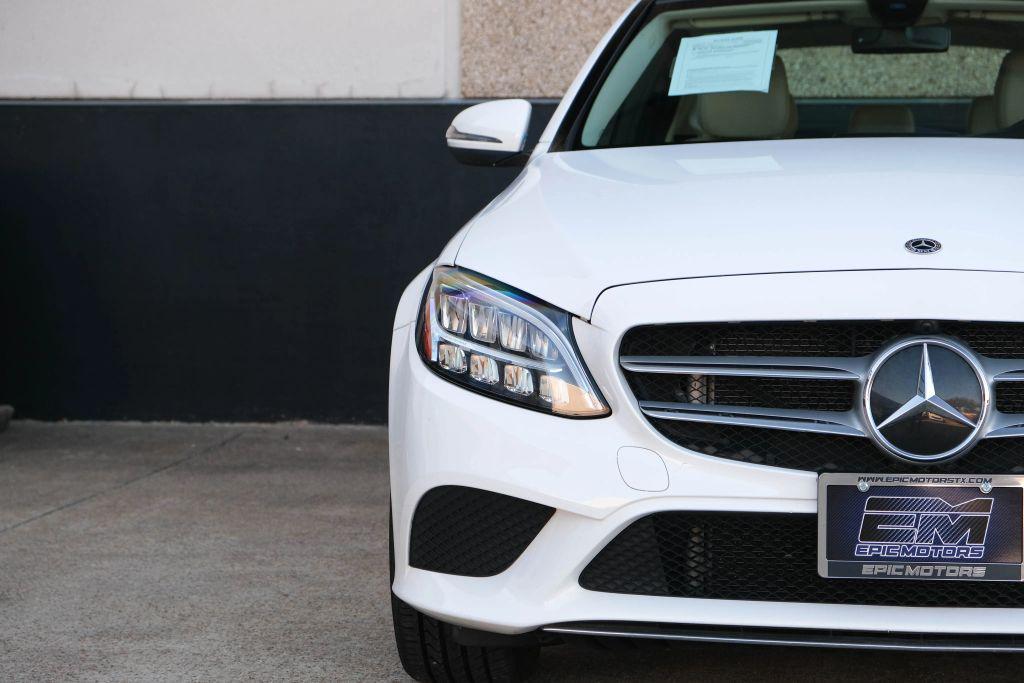 used 2021 Mercedes-Benz C-Class car, priced at $26,900