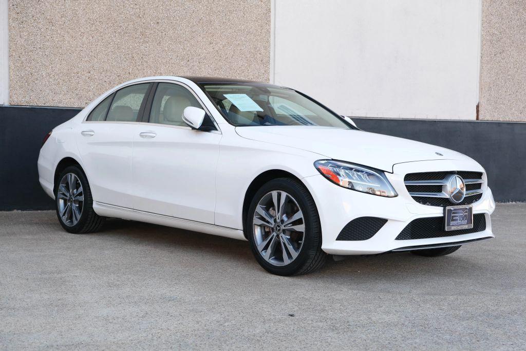 used 2021 Mercedes-Benz C-Class car, priced at $26,900