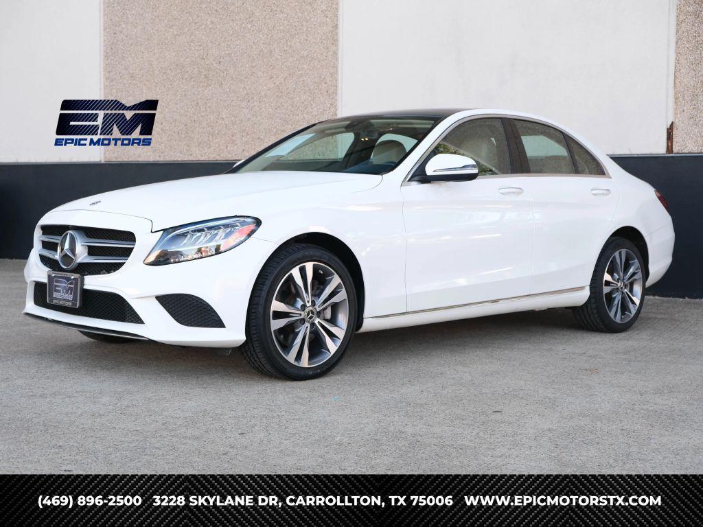 used 2021 Mercedes-Benz C-Class car, priced at $26,900