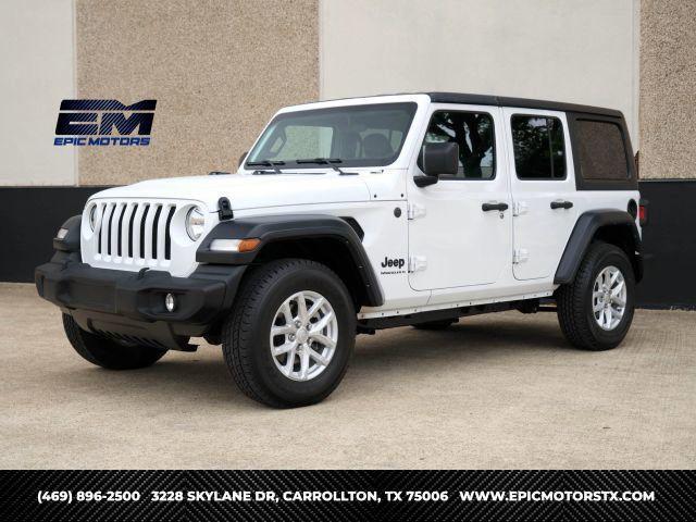 used 2023 Jeep Wrangler car, priced at $28,490