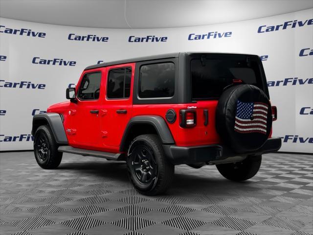 used 2018 Jeep Wrangler Unlimited car, priced at $20,000