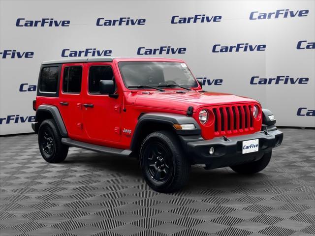 used 2018 Jeep Wrangler Unlimited car, priced at $20,000