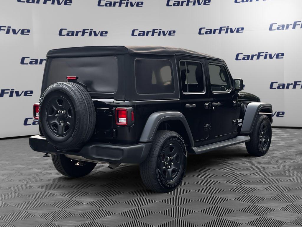 used 2018 Jeep Wrangler Unlimited car, priced at $16,500
