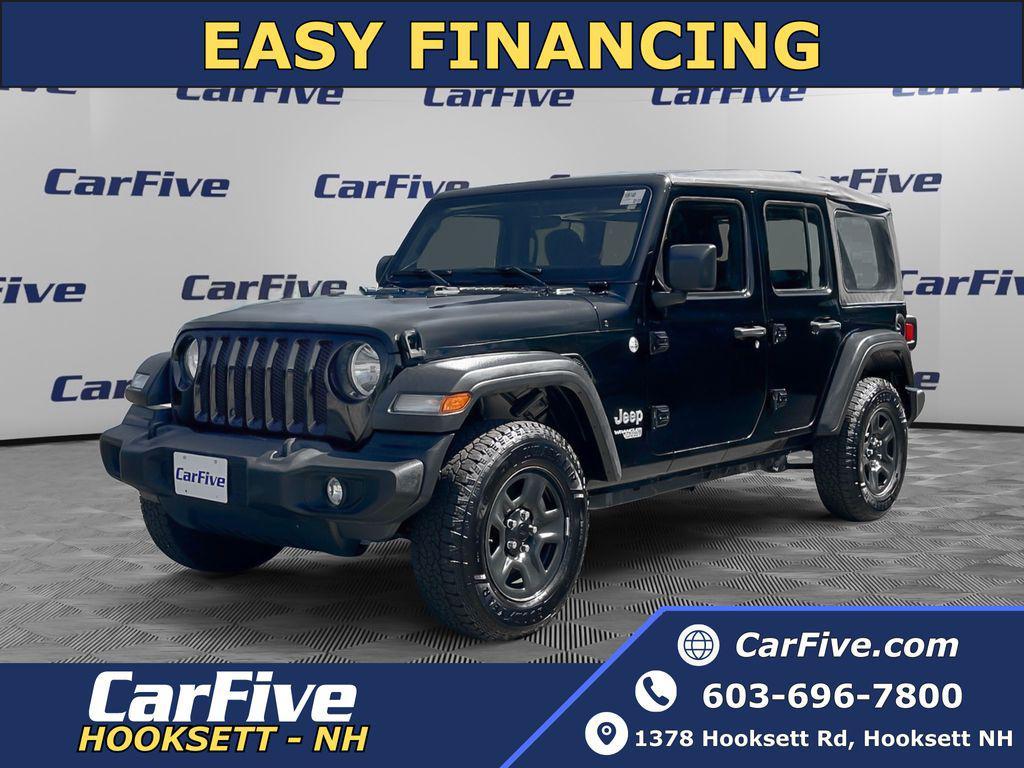 used 2021 Jeep Wrangler Unlimited car, priced at $19,500