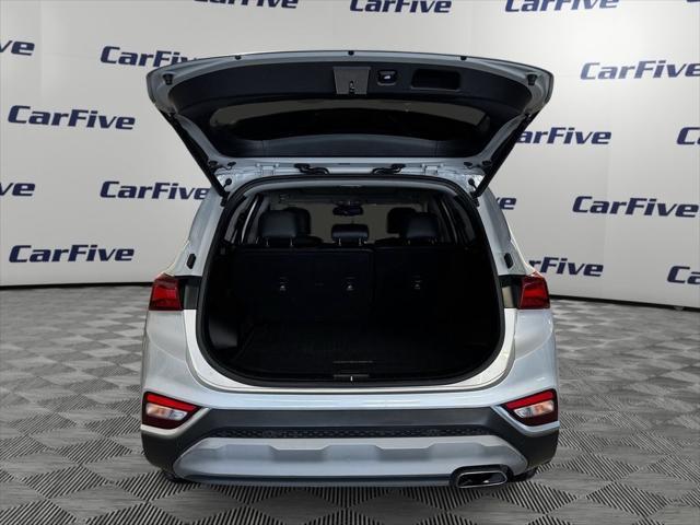 used 2019 Hyundai Santa Fe car, priced at $16,500