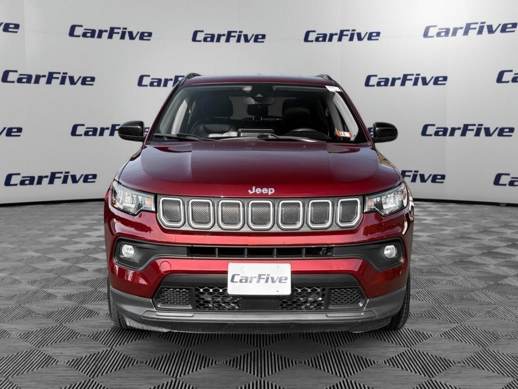 used 2022 Jeep Compass car, priced at $17,500