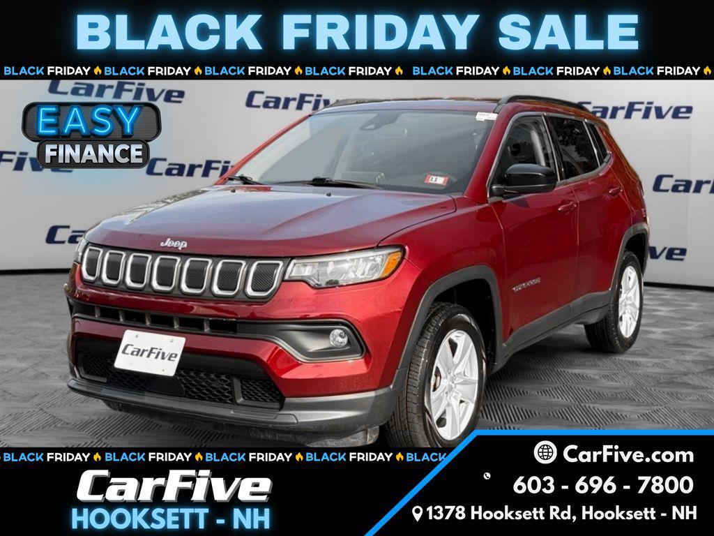 used 2022 Jeep Compass car, priced at $17,000