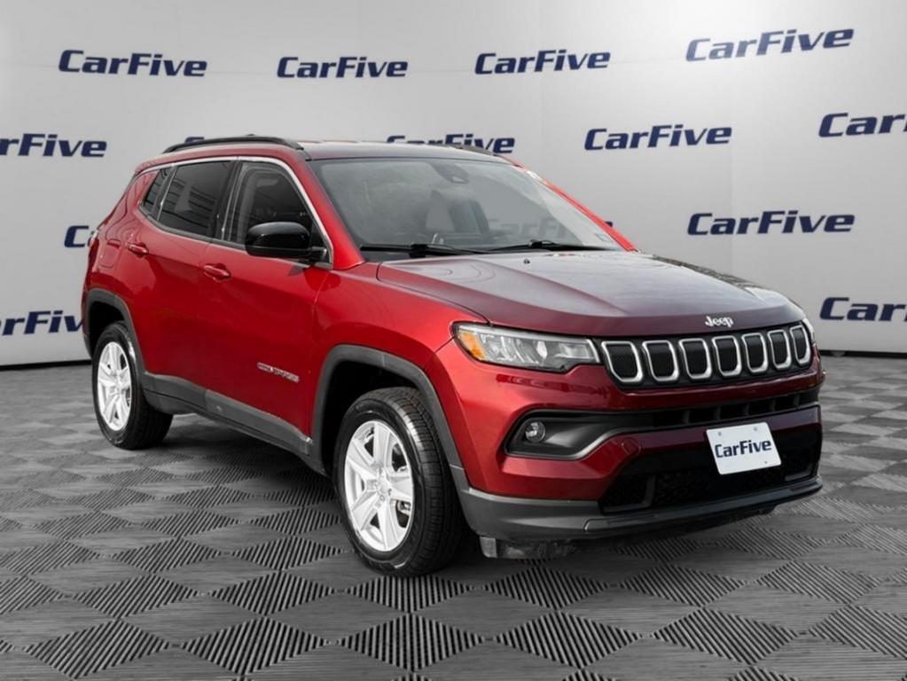 used 2022 Jeep Compass car, priced at $17,500