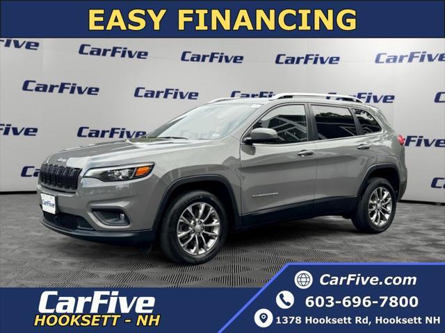 used 2021 Jeep Cherokee car, priced at $18,900