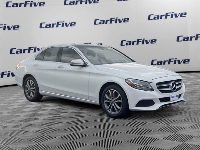 used 2017 Mercedes-Benz C-Class car, priced at $17,500