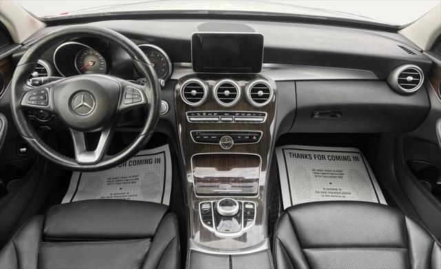 used 2017 Mercedes-Benz C-Class car, priced at $17,500