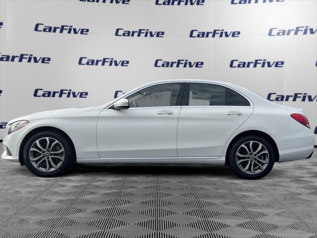 used 2017 Mercedes-Benz C-Class car, priced at $17,500