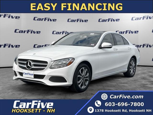 used 2017 Mercedes-Benz C-Class car, priced at $17,500