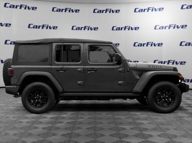 used 2021 Jeep Wrangler car, priced at $30,000