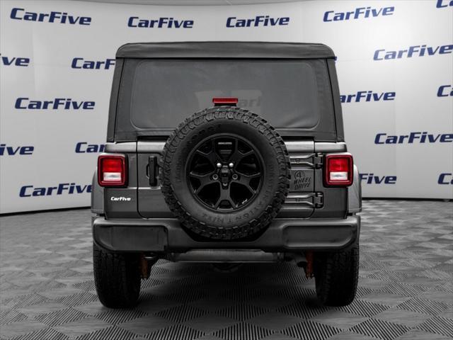 used 2021 Jeep Wrangler car, priced at $30,000