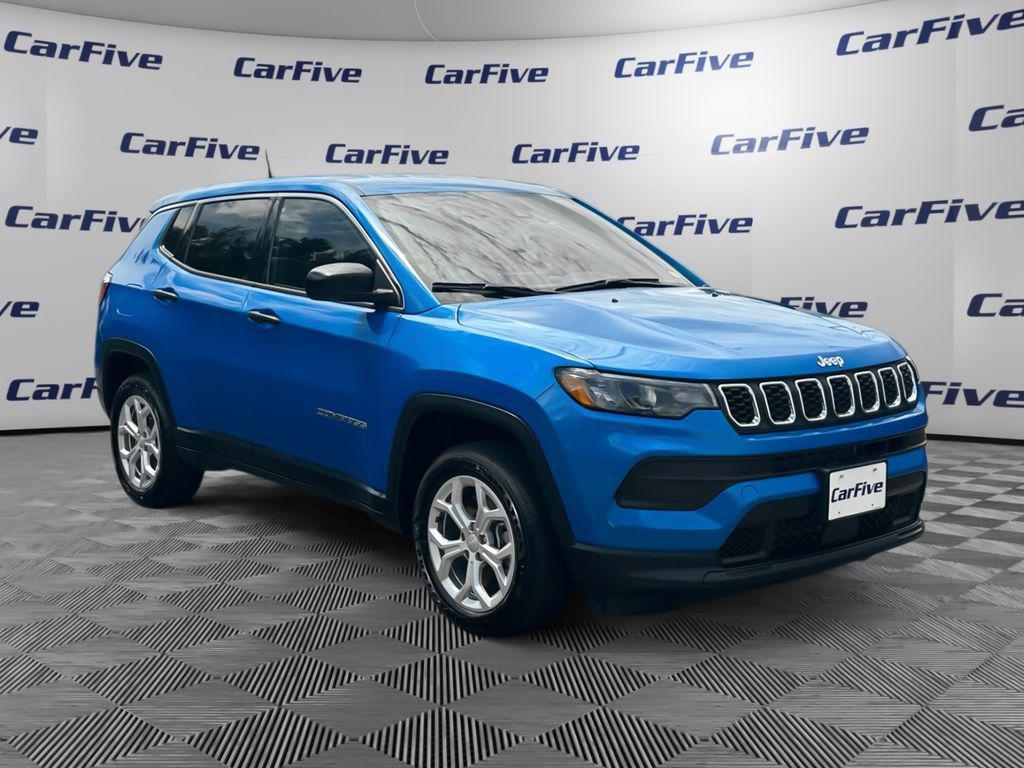used 2024 Jeep Compass car, priced at $21,600