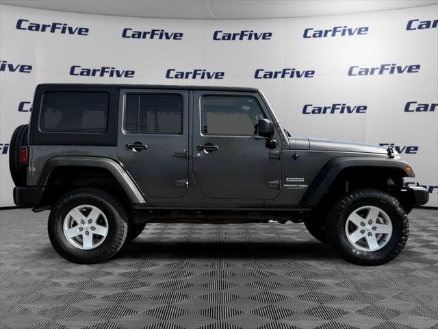 used 2018 Jeep Wrangler JK Unlimited car, priced at $19,700