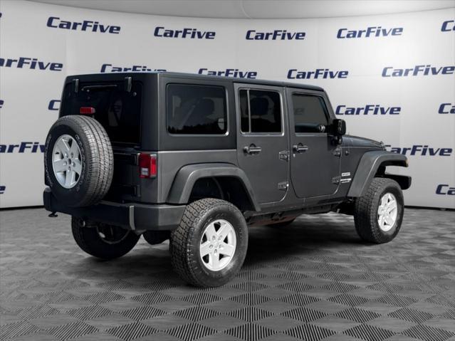 used 2018 Jeep Wrangler JK Unlimited car, priced at $19,700
