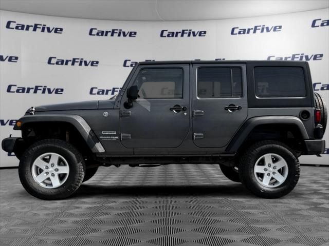 used 2018 Jeep Wrangler JK Unlimited car, priced at $19,700