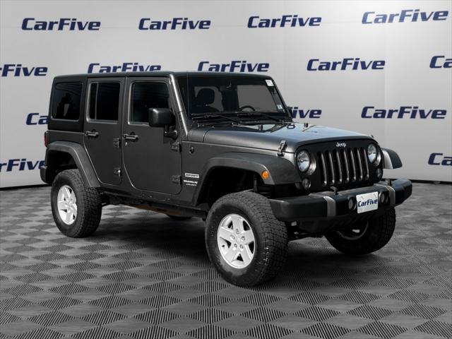 used 2018 Jeep Wrangler JK Unlimited car, priced at $19,700