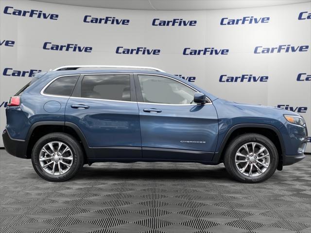 used 2021 Jeep Cherokee car, priced at $20,900