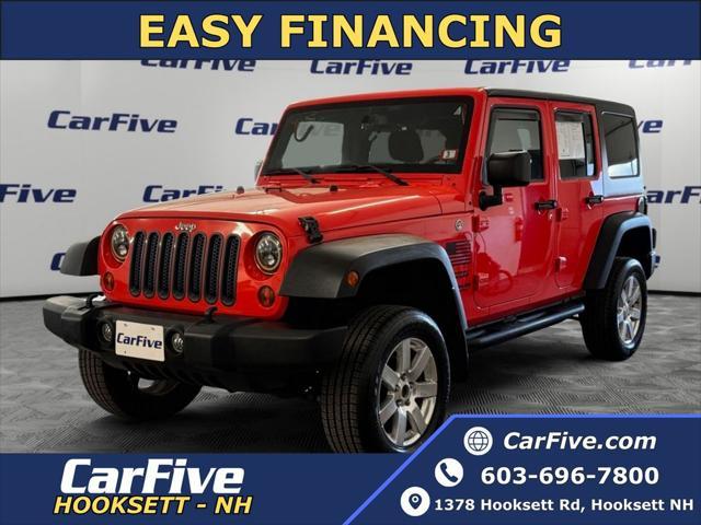 used 2013 Jeep Wrangler Unlimited car, priced at $14,500