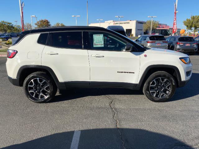 used 2021 Jeep Compass car, priced at $21,200