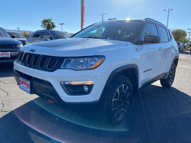 used 2021 Jeep Compass car, priced at $21,200