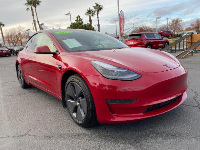 used 2021 Tesla Model 3 car, priced at $27,895