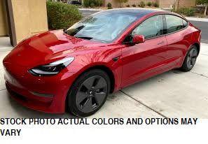 used 2021 Tesla Model 3 car, priced at $27,900