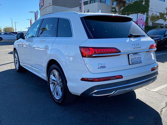 used 2021 Audi Q7 car, priced at $35,999