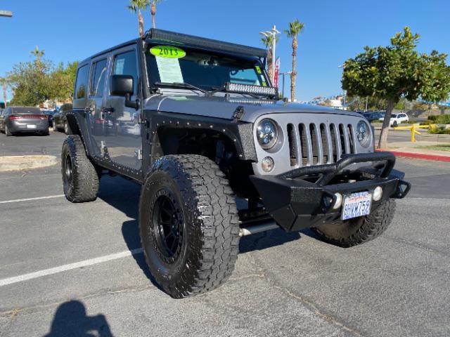 used 2015 Jeep Wrangler Unlimited car, priced at $25,000