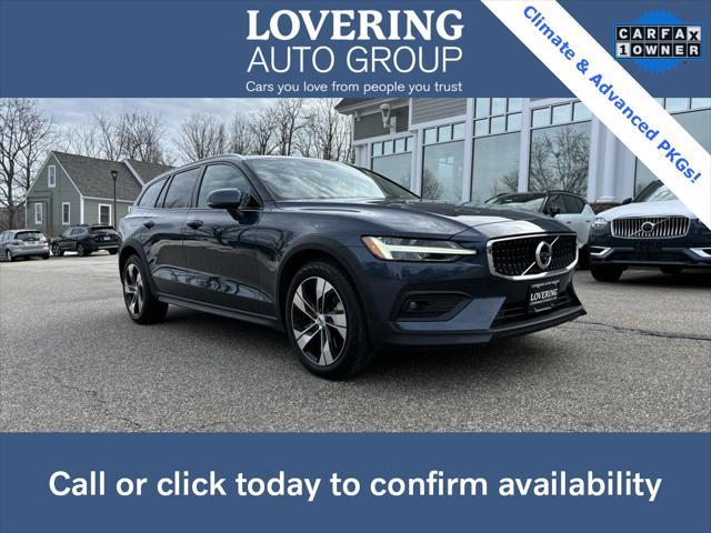 used 2022 Volvo V60 Cross Country car, priced at $39,353