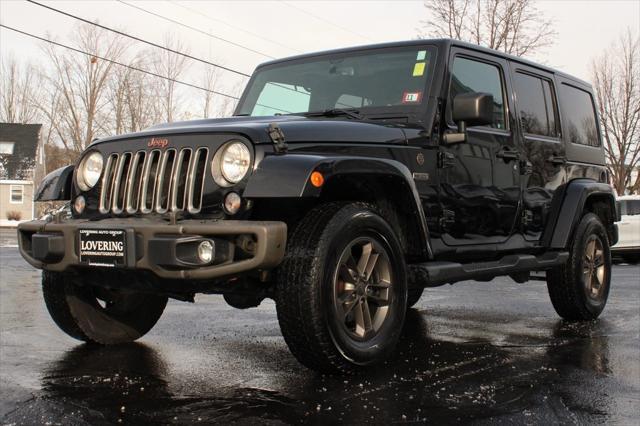 used 2016 Jeep Wrangler Unlimited car, priced at $18,777