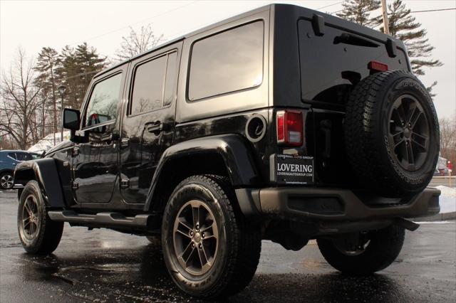 used 2016 Jeep Wrangler Unlimited car, priced at $18,777