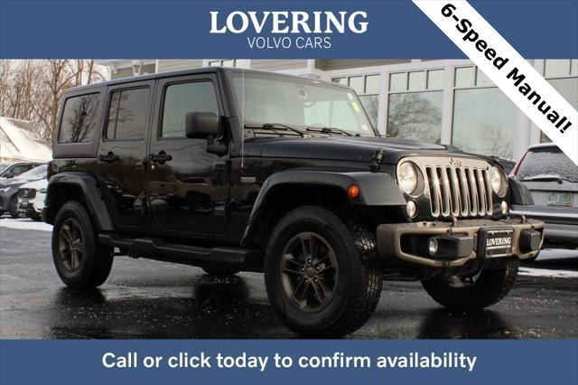 used 2016 Jeep Wrangler Unlimited car, priced at $18,777