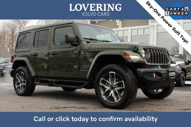 used 2024 Jeep Wrangler 4xe car, priced at $42,143