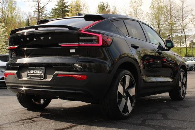used 2023 Volvo C40 Recharge Pure Electric car, priced at $36,493