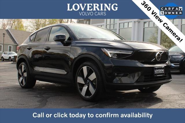 used 2023 Volvo C40 Recharge Pure Electric car, priced at $36,493