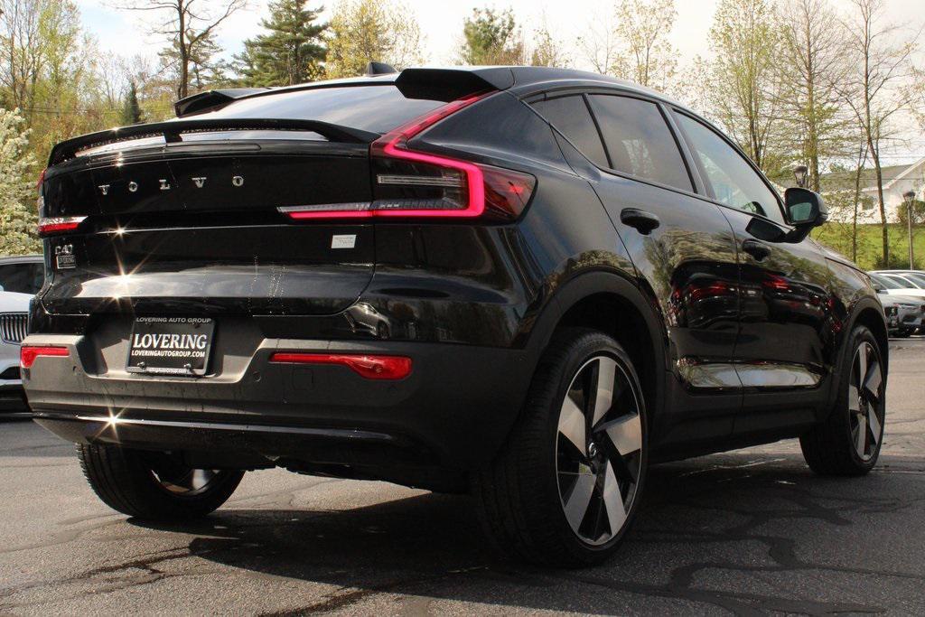 used 2023 Volvo C40 Recharge Pure Electric car, priced at $33,703