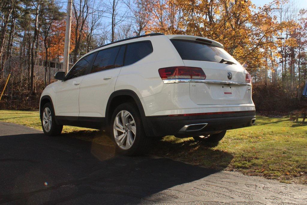 used 2021 Volkswagen Atlas car, priced at $21,386