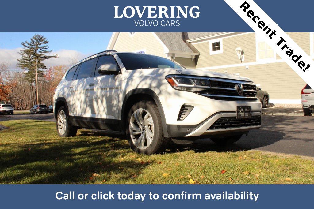 used 2021 Volkswagen Atlas car, priced at $21,386